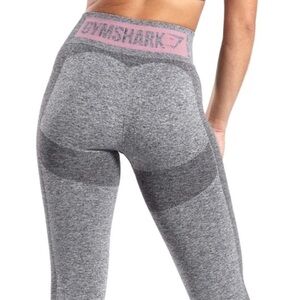 Gymshark Flex High Waisted Leggings - size small (no tag) - Gray/Lavendar